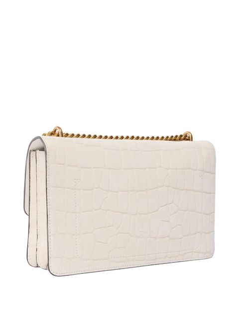 PINKO crocodile-effect birds cross body bag - Neutrals - zdjęcie produktu nr 2