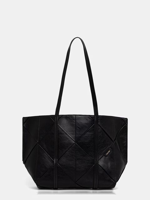 Calvin Klein torebka shopper damska z imitacji skóry - zdjęcie produktu nr 1