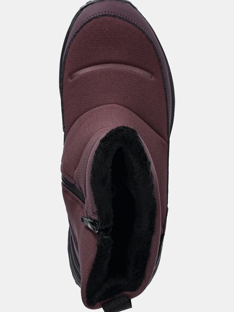 Jack Wolfskin śniegowce kolor bordowy