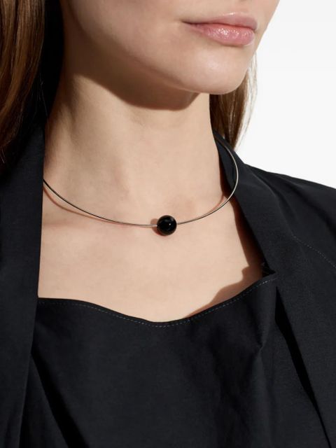 LEMAIRE sphere-pendant necklace - Silver - zdjęcie produktu nr 2