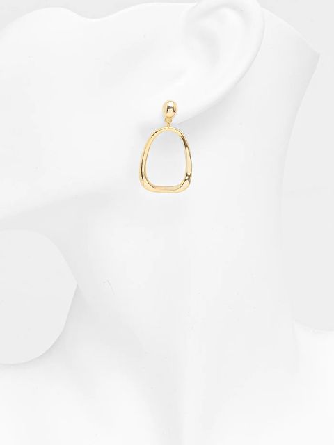 Answear.LAB kolczyki srebrne pozłacane - zdjęcie produktu nr 2