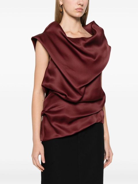 KHAITE Luola top - Red