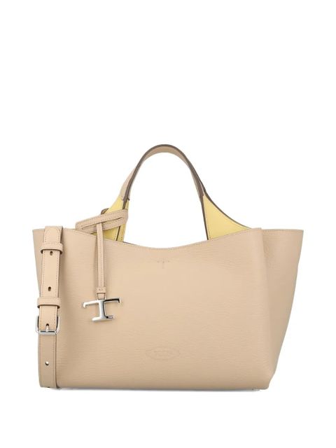 Tod's leather mini bag - Neutrals - zdjęcie produktu nr 1