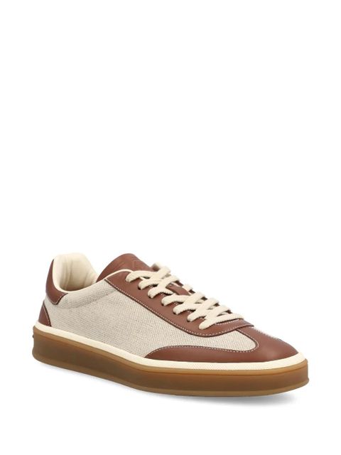 Loro Piana embossed logo tennis walk trainers - Neutrals - zdjęcie produktu nr 2