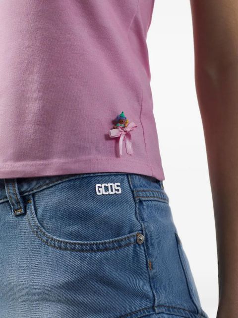 GCDS Polly Pocket Bling T-shirt - Pink