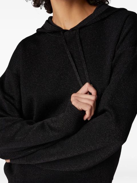 Missoni metallic-threading hoodie - Black - zdjęcie produktu nr 2