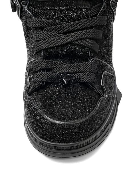 Valentino Garavani lace-up fastening sneakers - Black