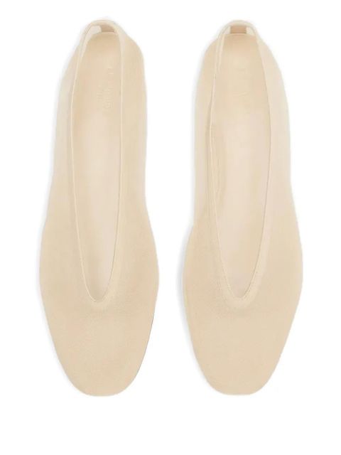 Le Monde Beryl Luna mesh almond-toe ballet flats - Neutrals - zdjęcie produktu nr 2