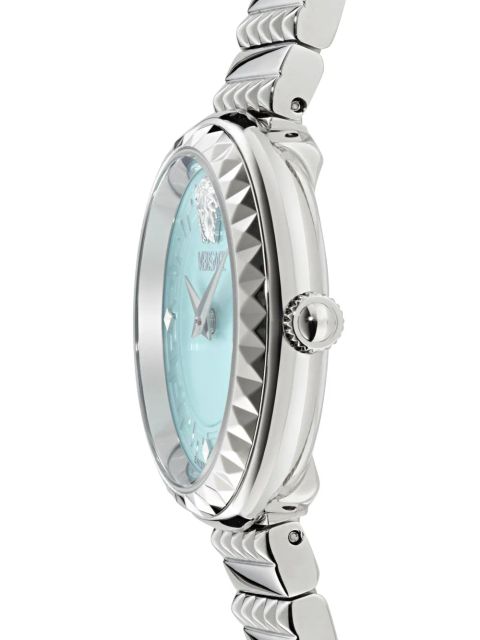 Versace petite Greca Goddess 28mm - Blue
