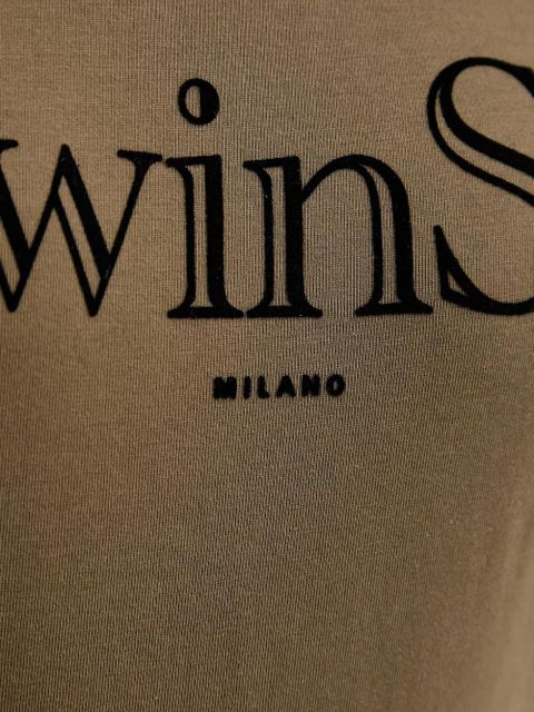 TWINSET graphic T-shirt - Brown