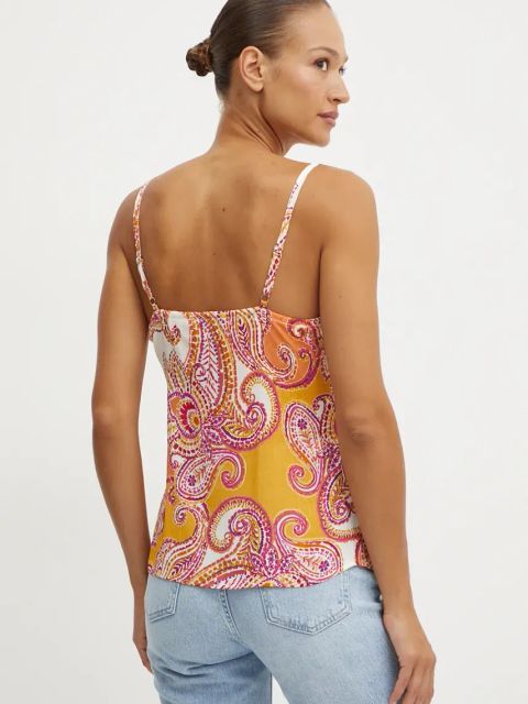 Morgan top OELI.F damski kolor żółty OELI.F