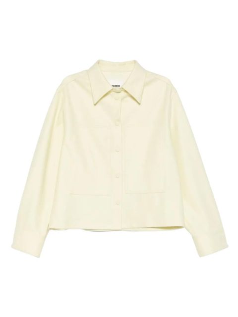 Jil Sander chest-pocket shirt - Yellow - zdjęcie produktu nr 1