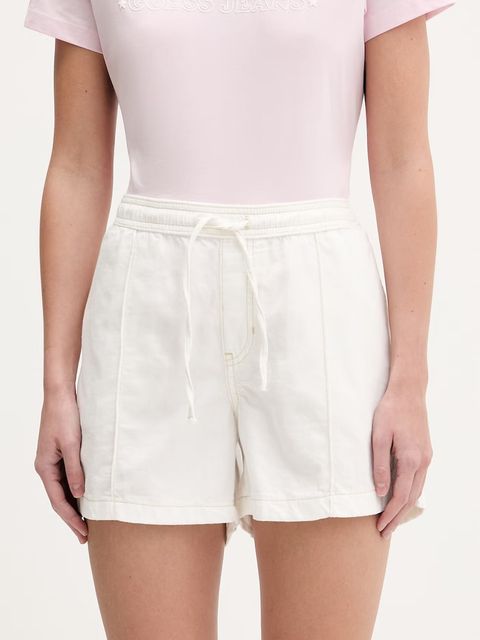 Guess Jeans szorty damskie bawełniane - zdjęcie produktu nr 2