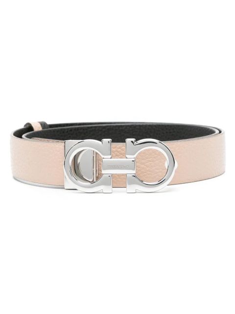 Ferragamo double Gancini belt - Neutrals - zdjęcie produktu nr 1