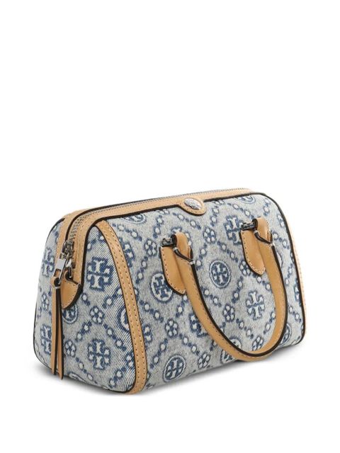 Tory Burch Barrel patterned top-handle tote bag - Blue - zdjęcie produktu nr 2