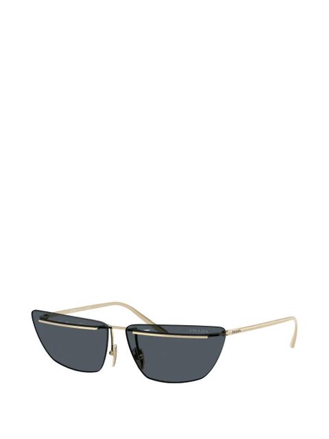 Prada Eyewear cat-eye sunglasses - Gold - zdjęcie produktu nr 2
