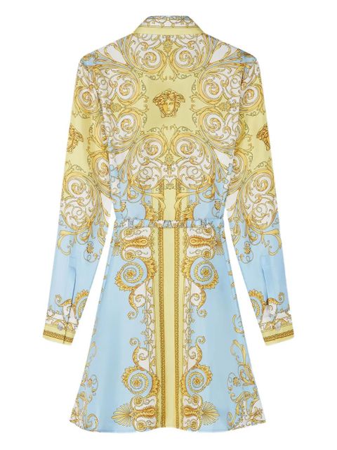 Versace silk midi dress - Blue - zdjęcie produktu nr 2