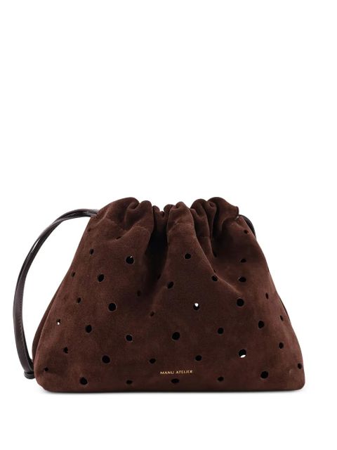 Manu Atelier Romy drawstring bucket bag - Brown - zdjęcie produktu nr 1
