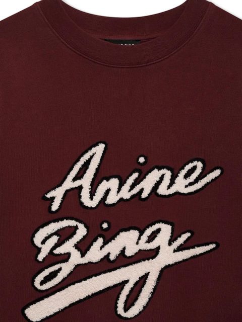 ANINE BING Miles sweatshirt - Red