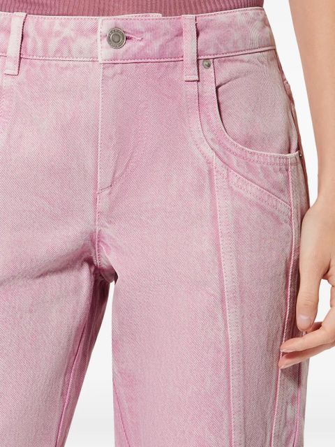 MARANT ÉTOILE Jaylis five-pockets jeans - Pink