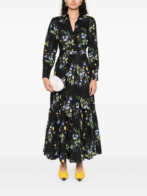 MC2 Saint Barth cotton midi dress - Black - zdjęcie produktu nr 2