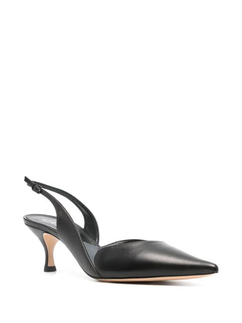 Casadei 70mm leather pumps - Black - zdjęcie produktu nr 2