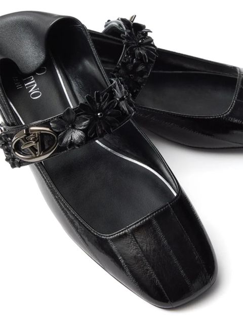 Valentino Garavani VLogo Locket ballet flats - Black