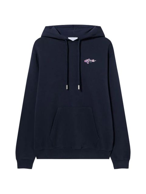 Off-White arrow hooded hoodie - Blue - zdjęcie produktu nr 1