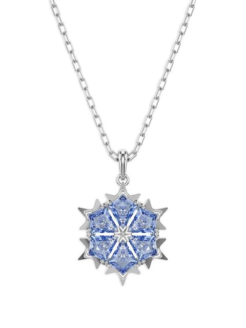 Swarovski Magic snowflake crystal necklace - Blue - zdjęcie produktu nr 2