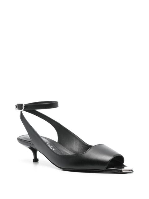 Alexander McQueen 40mm Punk pumps - Black - zdjęcie produktu nr 2