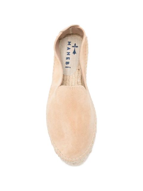 Manebi suede espadrilles - Neutrals