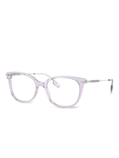 Burberry Eyewear square-frame glasses - Purple - zdjęcie produktu nr 2