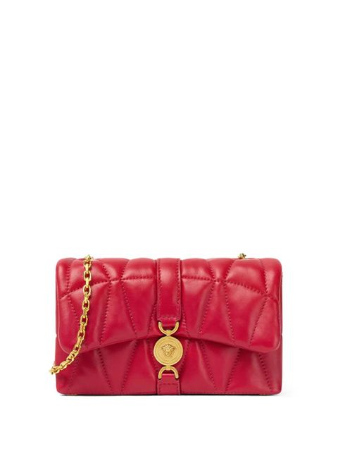 Versace Kleio quilted mini bag - Red - zdjęcie produktu nr 1