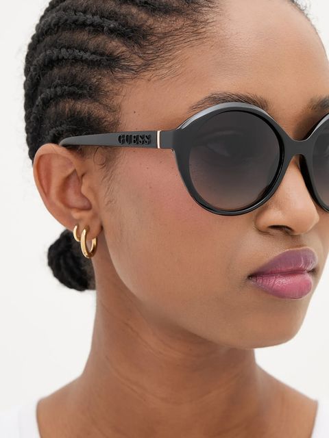 Guess okulary przeciwsłoneczne damskie kolor czarny GU00155_5701B