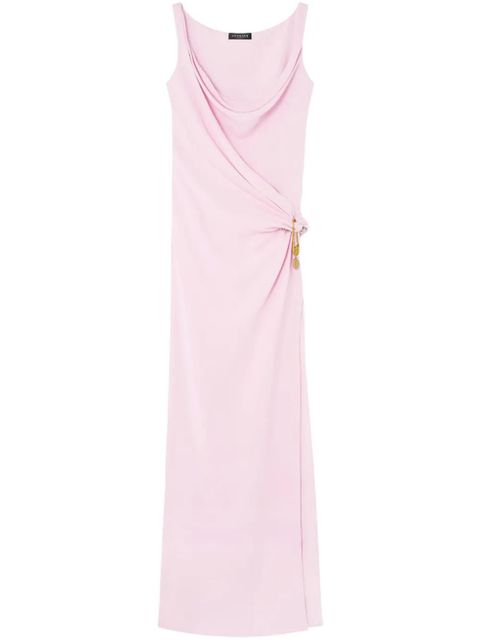 Versace Safety Pin gathered gown - Pink - zdjęcie produktu nr 1