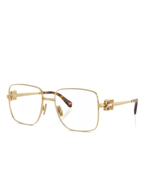 Miu Miu Eyewear square-frame sunglasses - Gold