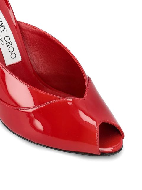 Jimmy Choo Brigitte leather sandals - Red