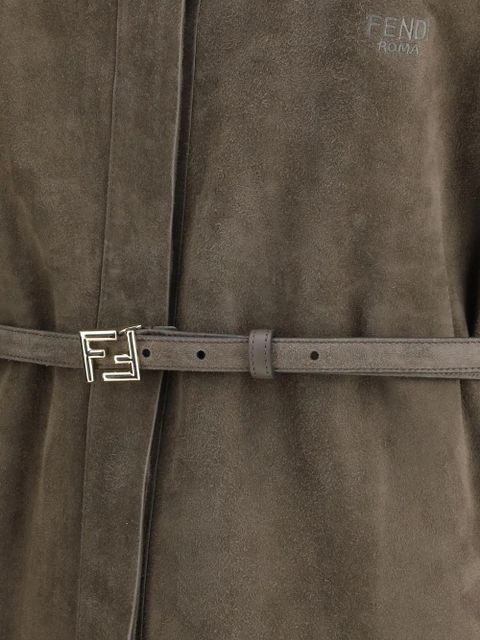 FENDI suede shirt - Grey - zdjęcie produktu nr 2