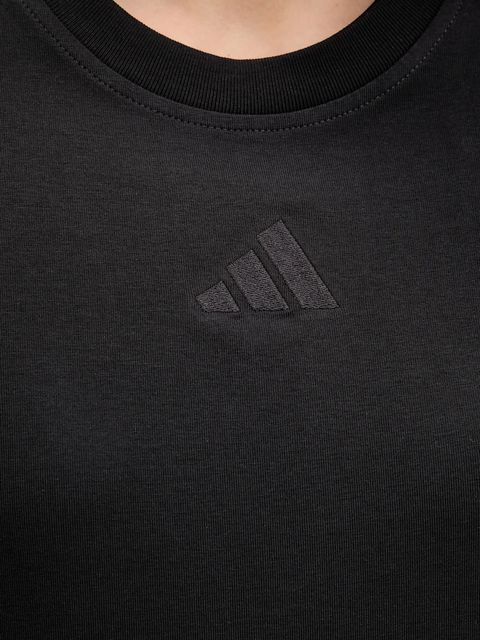 adidas t-shirt bawełniany Animal damski kolor czarny JM1850