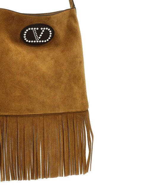 Valentino Garavani Nellcôte shoulder bag - Brown