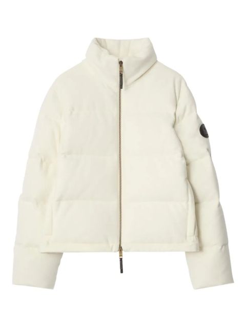 Burberry high-neck ambleside jacket - Neutrals - zdjęcie produktu nr 1