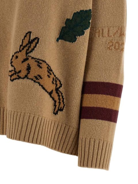 Weekend Max Mara Pavidi jacquard jumper - Neutrals