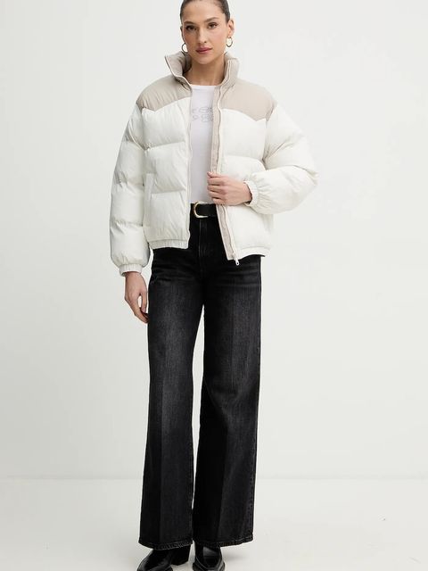 Levi's kurtka kolor beżowy zimowa 003FV