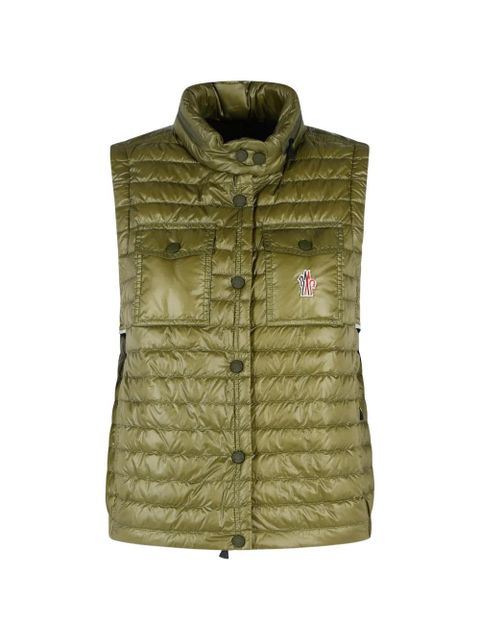 Moncler Grenoble padded buttoned gilet - Green - zdjęcie produktu nr 1