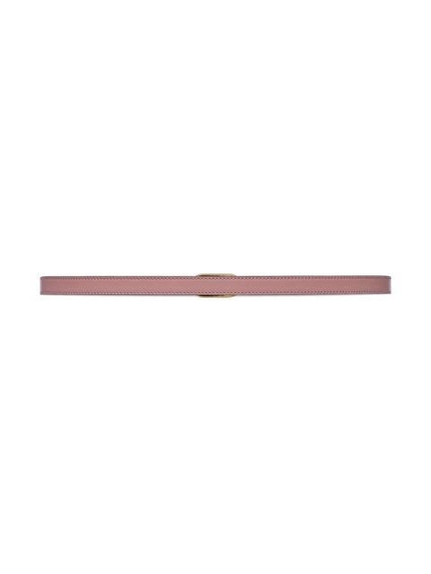 Gucci Interlocking G-plaque leather belt - Pink
