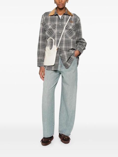 Miu Miu pocket denim jeans - Blue