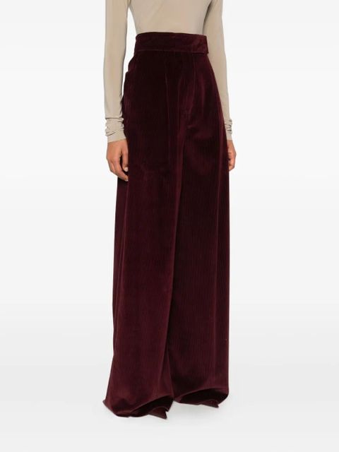 Max Mara Bosso pleated trousers - Red - zdjęcie produktu nr 2