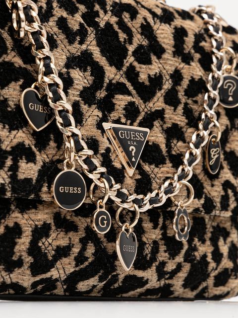 Guess torebka GIULLY kolor czarny HWLG96 73200