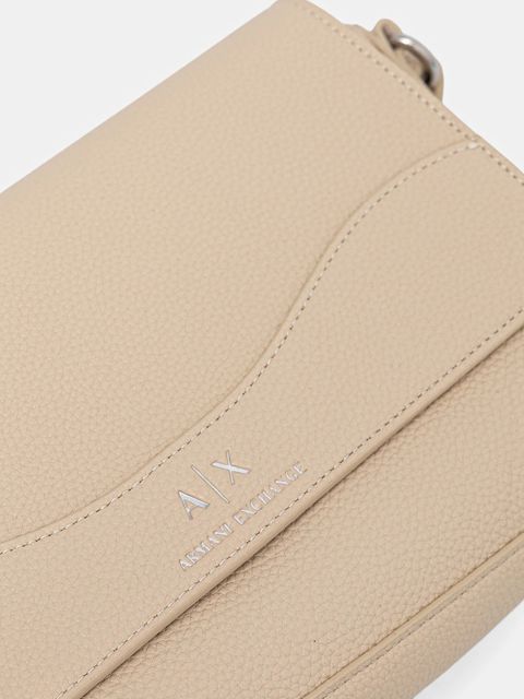 Armani Exchange torebka kolor beżowy 942912 CC783
