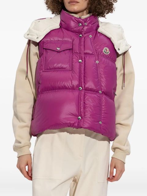 Moncler Pario gilet - Pink